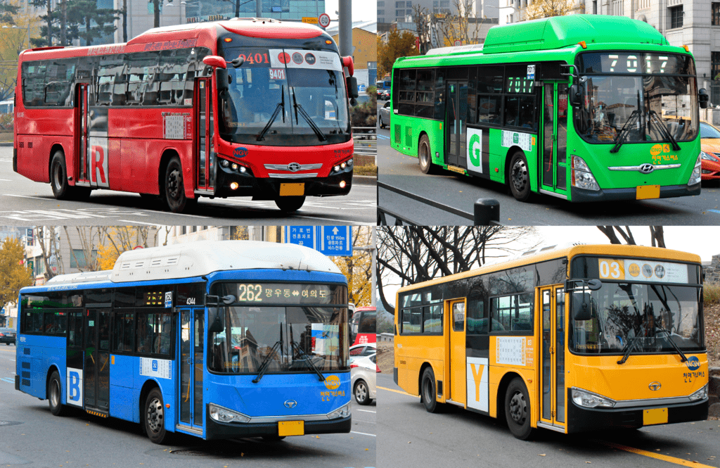 ônibus em seul