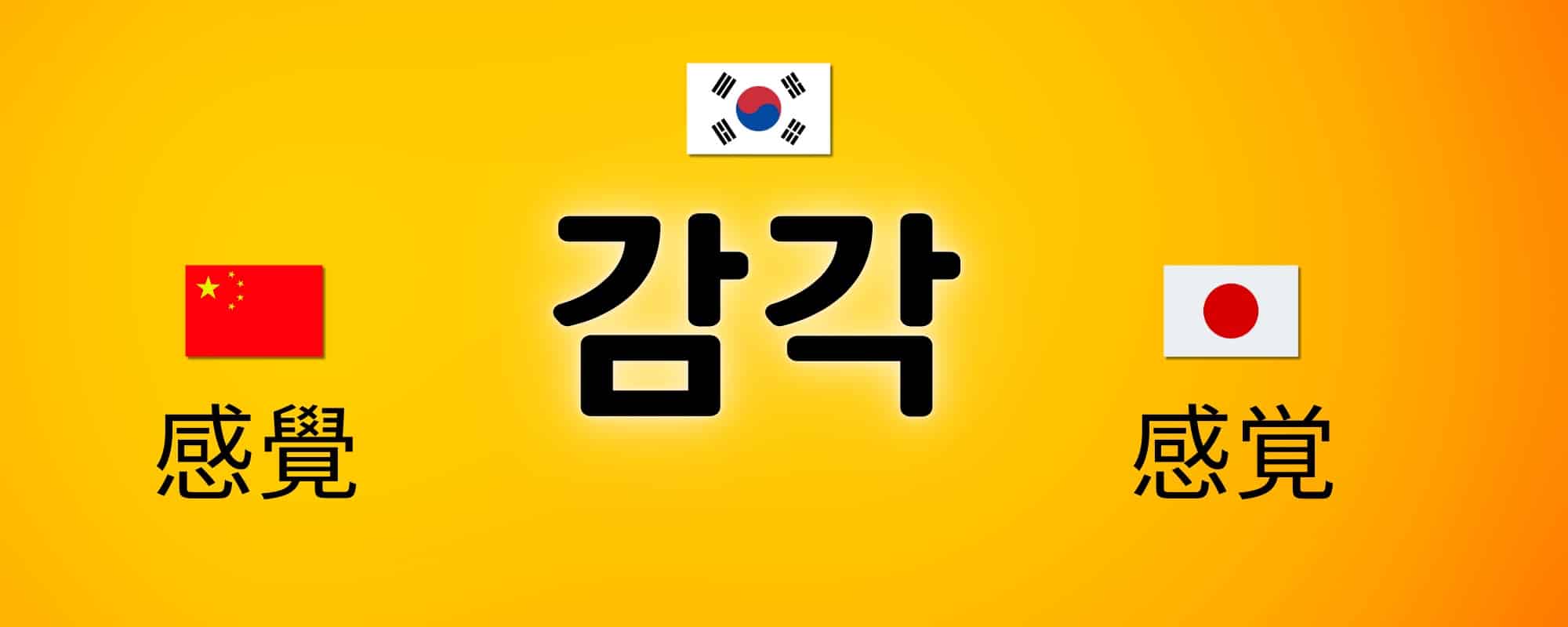 5 sentidos em coreano